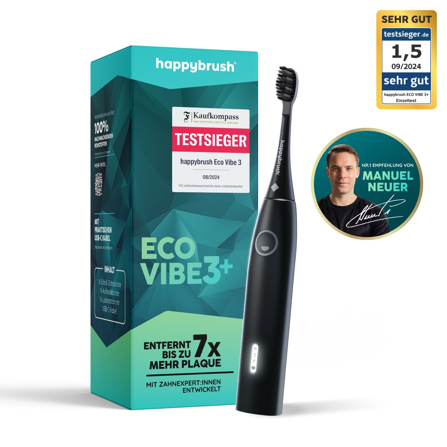 Happybrush Eco Vibe 3+ Review: Sonic Brushing Done Right