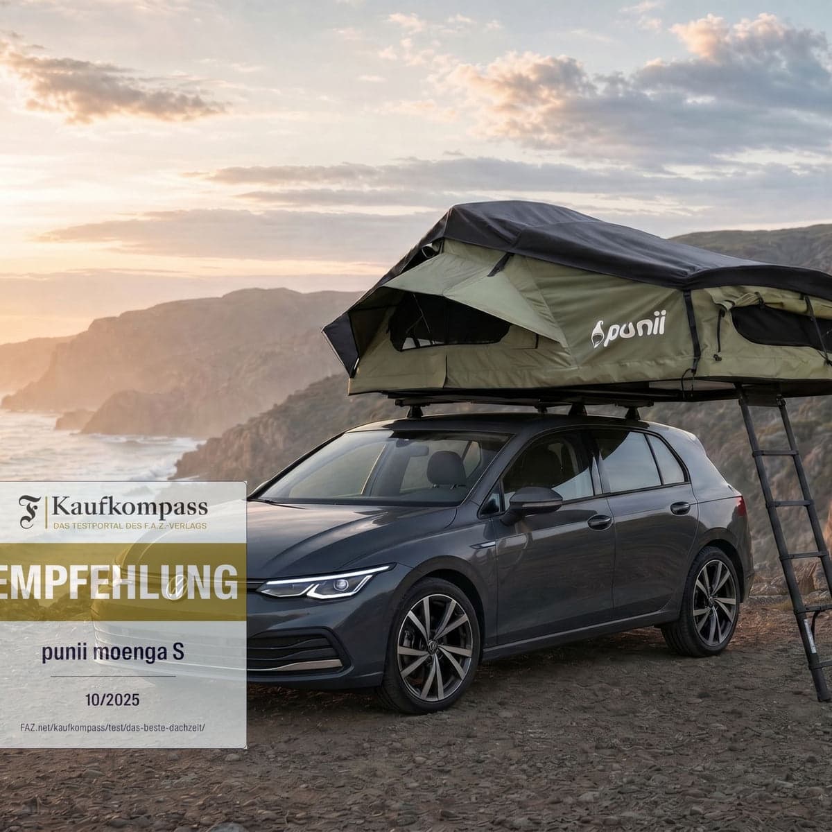 Punii Moenga S Review: Fold-Out Roof Tent With a Porch